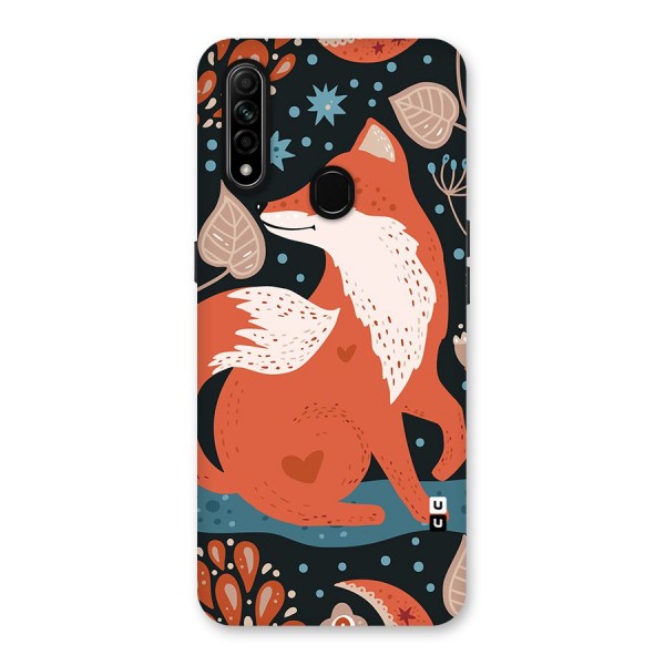 Nordic Arts Fox Back Case for Oppo A31