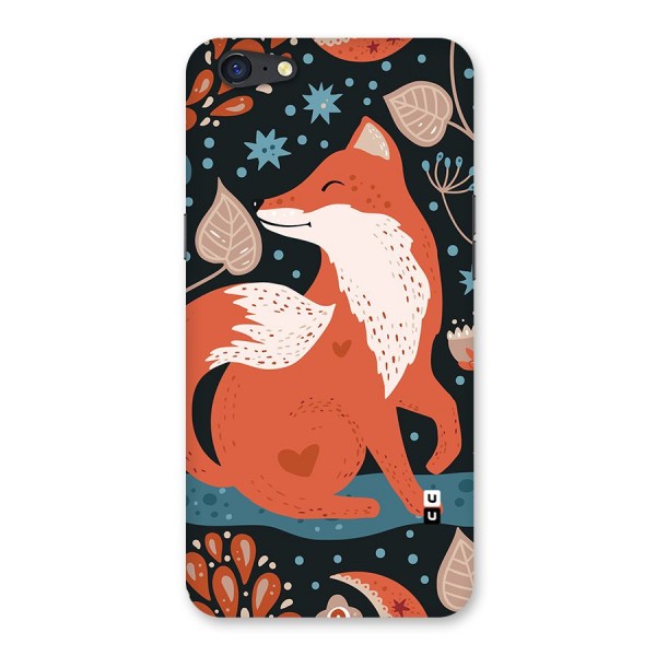 Nordic Arts Fox Back Case for Oppo A71