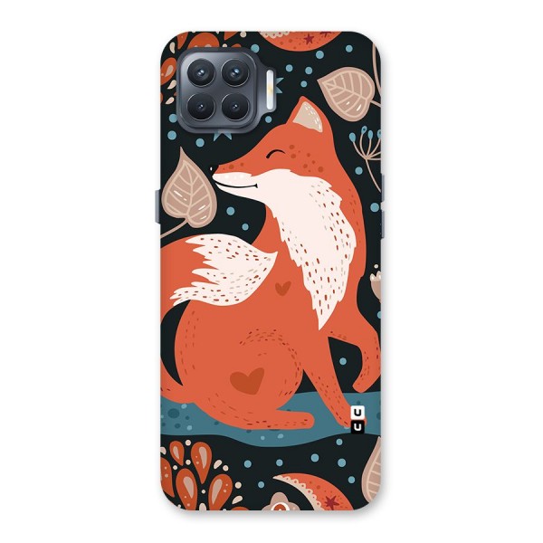 Nordic Arts Fox Back Case for Oppo F17 Pro