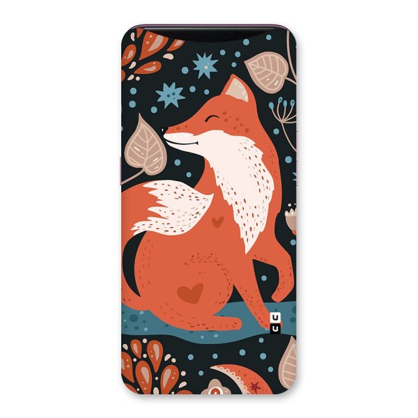 Nordic Arts Fox Back Case for Oppo Find X