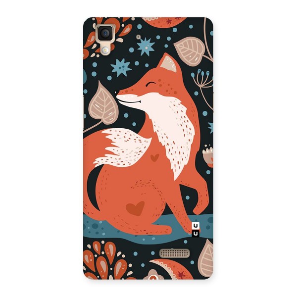 Nordic Arts Fox Back Case for Oppo R7