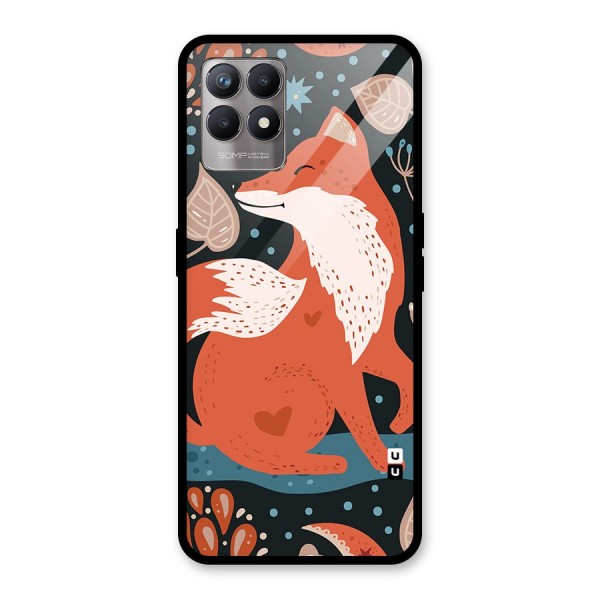 Nordic Arts Fox Back Case for Realme 8i