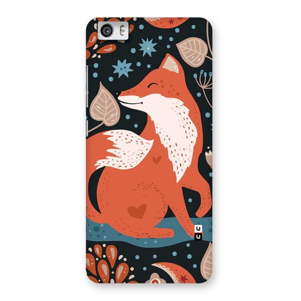 Nordic Arts Fox Back Case for Redmi Mi 5