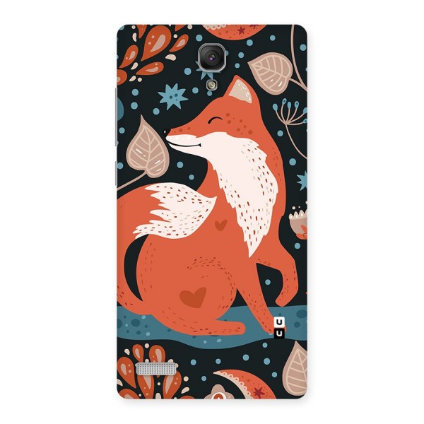 Nordic Arts Fox Back Case for Redmi Note 4