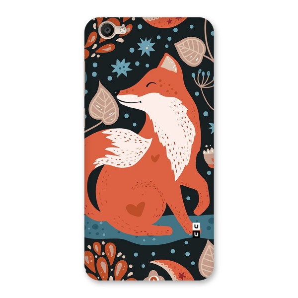 Nordic Arts Fox Back Case for Vivo Y55s