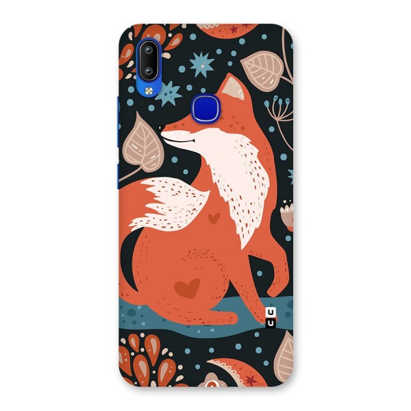 Nordic Arts Fox Back Case for Vivo Y91