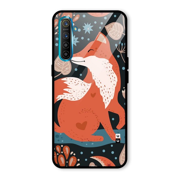 Nordic Arts Fox Glass Back Case for Realme XT