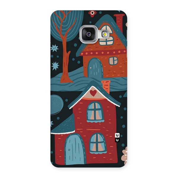 Nordic Arts Houses Back Case for Galaxy A3 (2016)