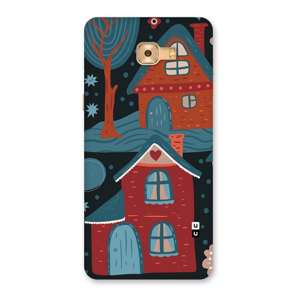 Nordic Arts Houses Back Case for Galaxy C9 Pro