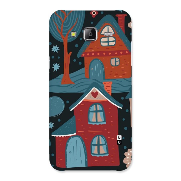 Nordic Arts Houses Back Case for Galaxy J5