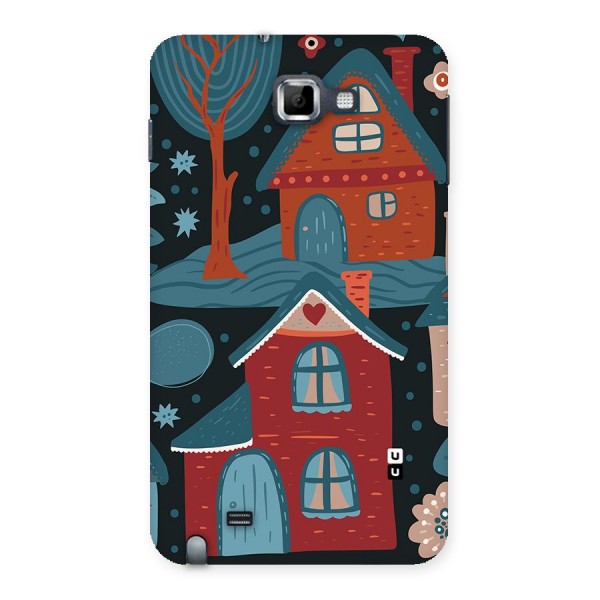 Nordic Arts Houses Back Case for Galaxy Note