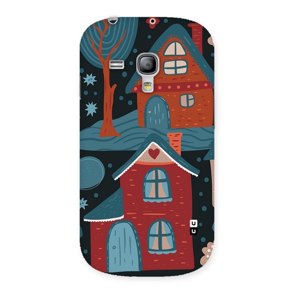 Nordic Arts Houses Back Case for Galaxy S3 Mini