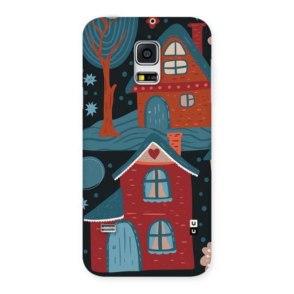 Nordic Arts Houses Back Case for Galaxy S5 Mini