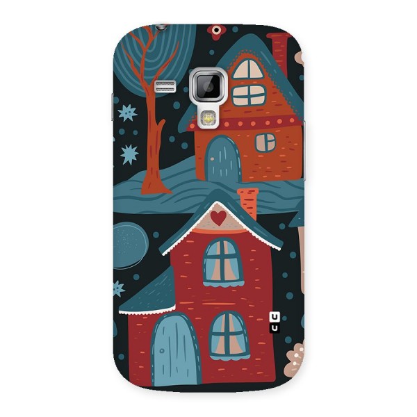 Nordic Arts Houses Back Case for Galaxy S Duos