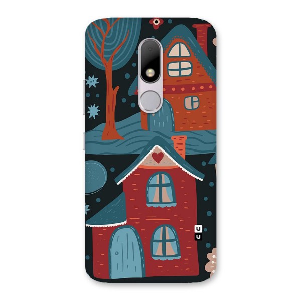 Nordic Arts Houses Back Case for Moto M