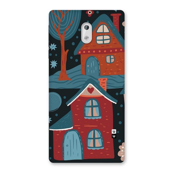 Nordic Arts Houses Back Case for Nokia 3