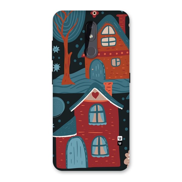 Nordic Arts Houses Back Case for Nokia 3.2