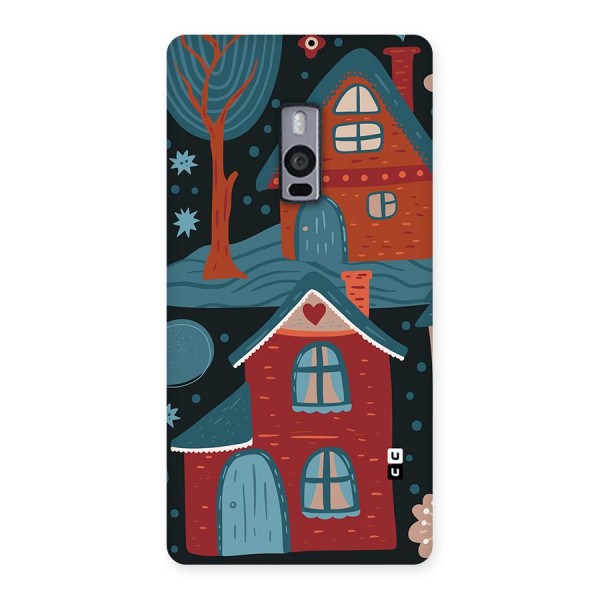 Nordic Arts Houses Back Case for OnePlus 2