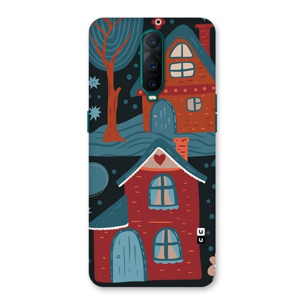 Nordic Arts Houses Back Case for Oppo R17 Pro