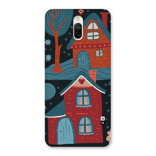 Nordic Arts Houses Back Case for Redmi 8A Dual