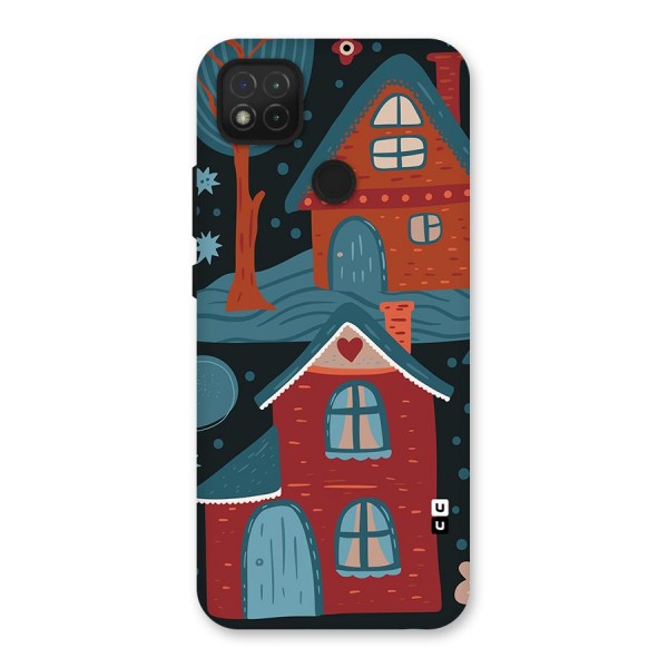 Nordic Arts Houses Back Case for Redmi 9C