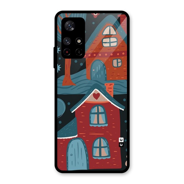 Nordic Arts Houses Back Case for Redmi Note 11T 5G