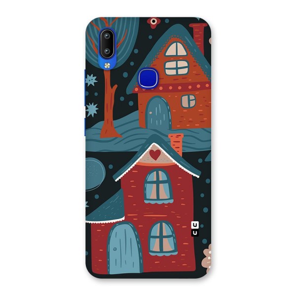 Nordic Arts Houses Back Case for Vivo Y91