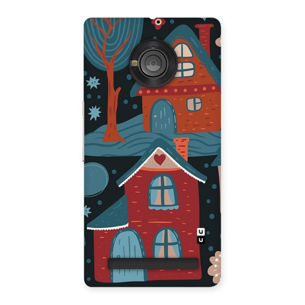 Nordic Arts Houses Back Case for Yuphoria