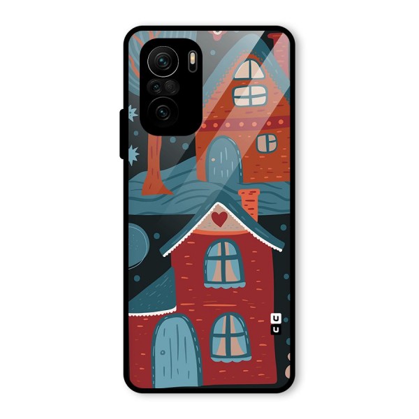 Nordic Arts Houses Glass Back Case for Mi 11x