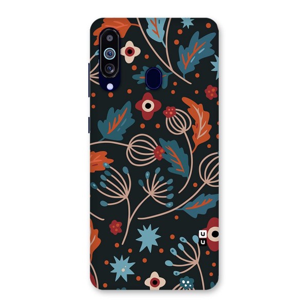 Nordic Arts Leaves Back Case for Galaxy A60