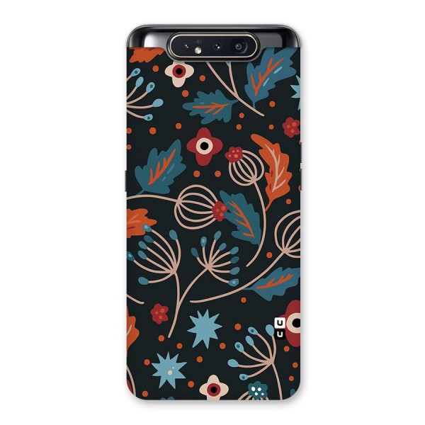 Nordic Arts Leaves Back Case for Galaxy A80