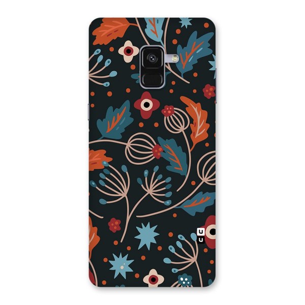 Nordic Arts Leaves Back Case for Galaxy A8 Plus