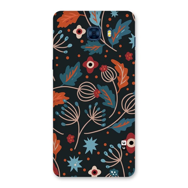 Nordic Arts Leaves Back Case for Galaxy C7 Pro