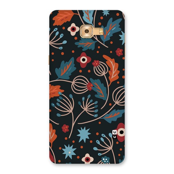 Nordic Arts Leaves Back Case for Galaxy C9 Pro