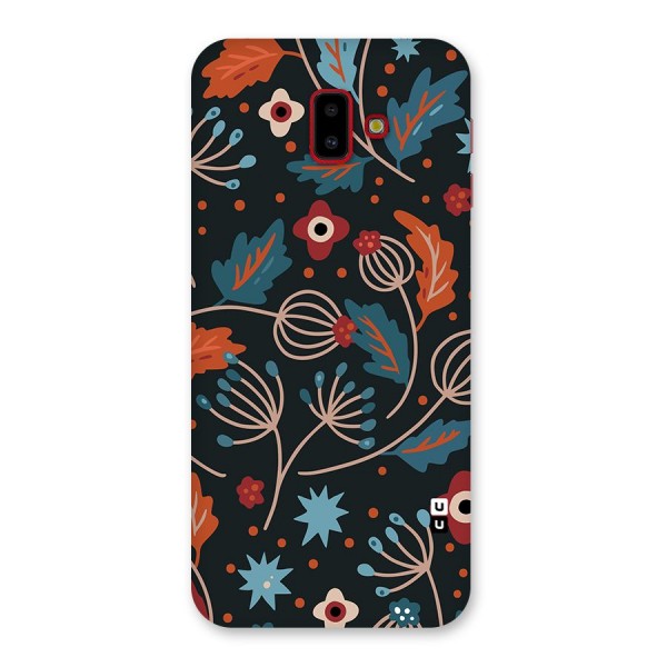 Nordic Arts Leaves Back Case for Galaxy J6 Plus