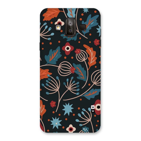 Nordic Arts Leaves Back Case for Galaxy J7 Duo