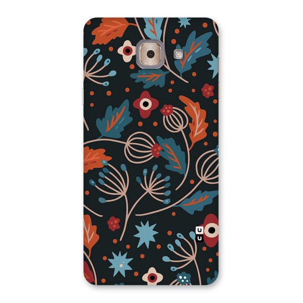 Nordic Arts Leaves Back Case for Galaxy J7 Max