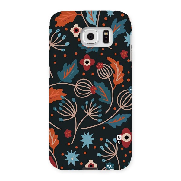 Nordic Arts Leaves Back Case for Galaxy S6