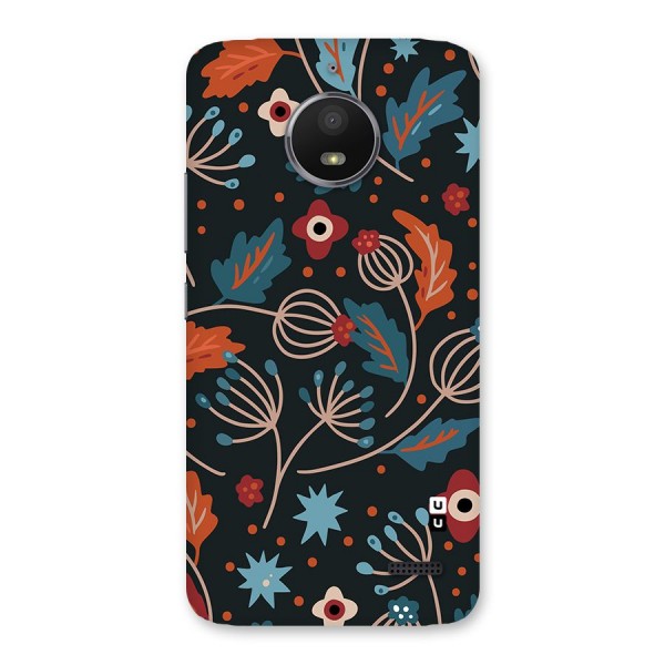 Nordic Arts Leaves Back Case for Moto E4