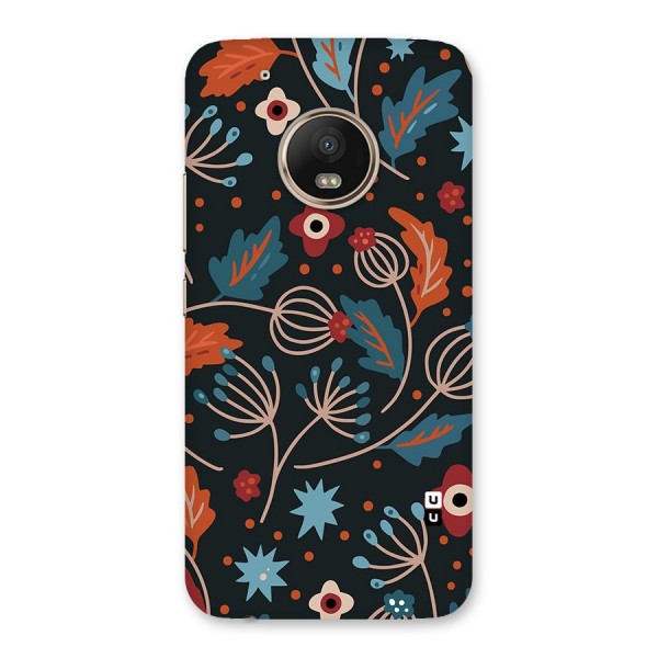 Nordic Arts Leaves Back Case for Moto G5 Plus