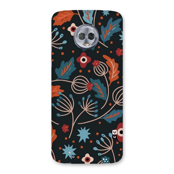 Nordic Arts Leaves Back Case for Moto G6