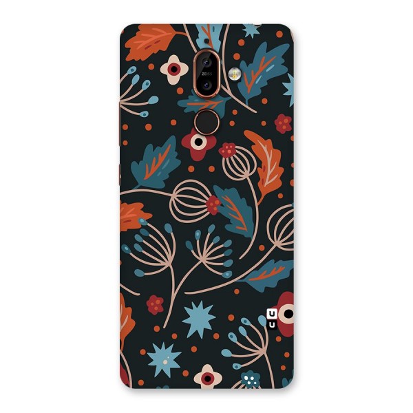 Nordic Arts Leaves Back Case for Nokia 7 Plus