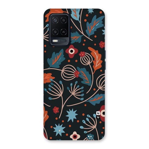 Nordic Arts Leaves Back Case for Oppo A54