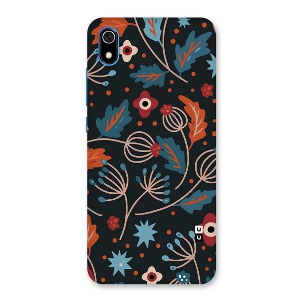 Nordic Arts Leaves Back Case for Redmi 7A