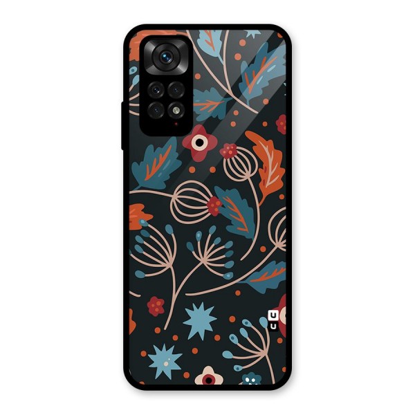 Nordic Arts Leaves Back Case for Redmi Note 11