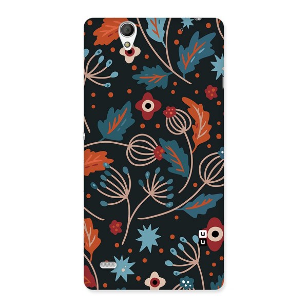 Nordic Arts Leaves Back Case for Xperia C4