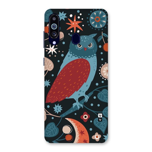 Nordic Arts Owl Back Case for Galaxy A60