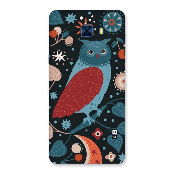 Nordic Arts Owl Back Case for Galaxy C7 Pro