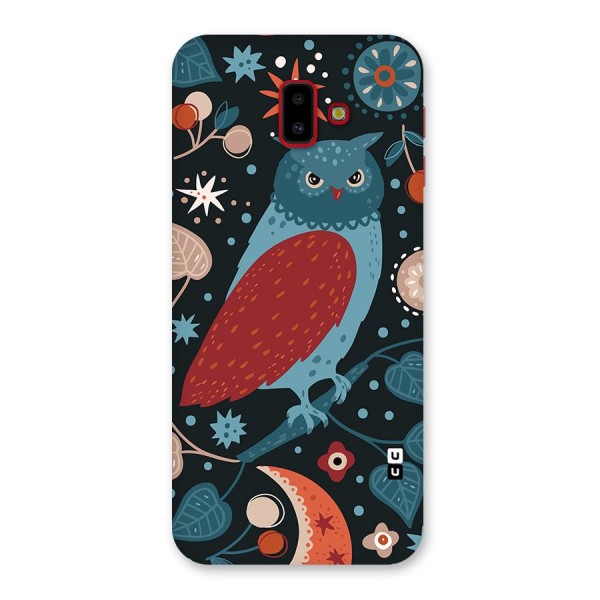 Nordic Arts Owl Back Case for Galaxy J6 Plus