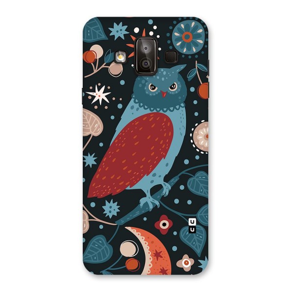 Nordic Arts Owl Back Case for Galaxy J7 Duo